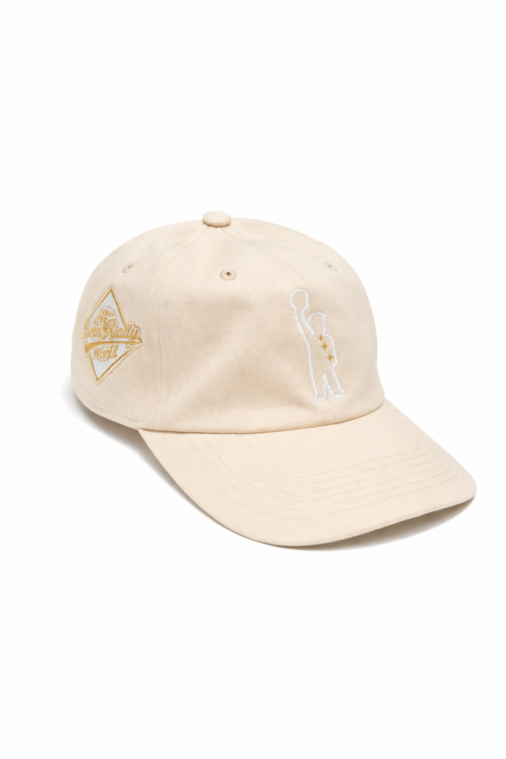 Born Ready Dad Hat — Cream
