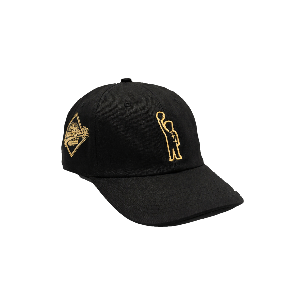 Born Ready Dad Hat — Black & Gold