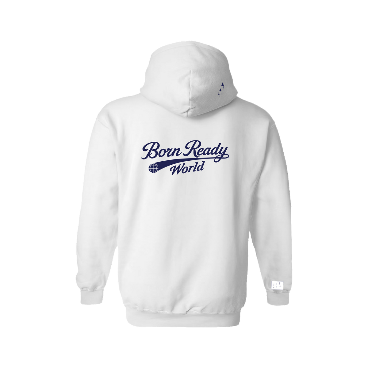 Born Ready Hoodie — White